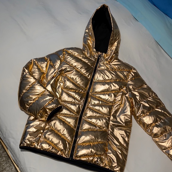 rose gold ski jacket
